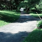 8950 SqFt Driveway ****BEFORE****