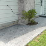 Slate Stamp, Light Grey Base w/ Charcoal Highlight