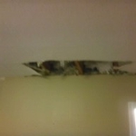 hole in ceiling