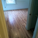 Floating floor installation