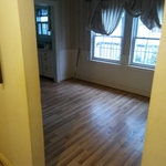 Floating floor installation