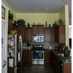 Kitchen Solatube Before