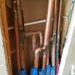 Pipe corrosion due to aggressive water