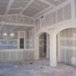 drywall hung and finished