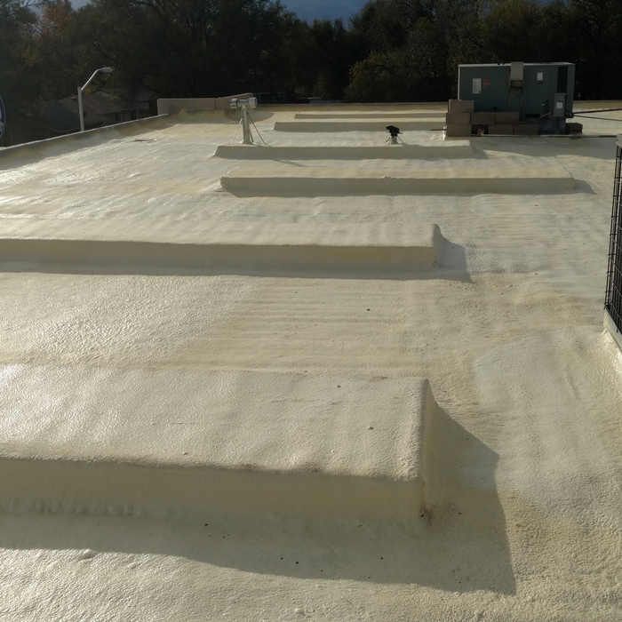 Foamed before Elastomeric coating