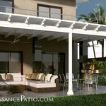 ARIA Lattice Pergola - Scallop Ends