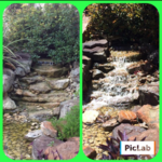 Recirculating waterfall