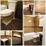 Glass Tile Bathroom