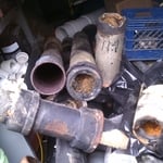 Bad cast Iron pipe solon ohio