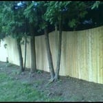 6' Premium Cedar Board With Concave Top
