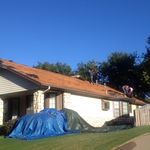 Tear off down to the rafter tails