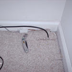Cable guy was in a hurry