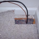 Cable guy cutting corners