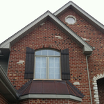 Wood Shutters with Hardware