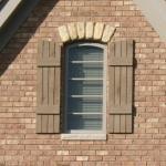 Traditional Home Exterior - Cozy Stone Dark Gray Home Exterior Trim