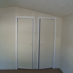 bedroom closets we put in