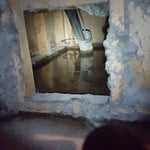 Water in return duct work.