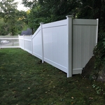 Vinyl fence