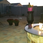 Backyard patio project