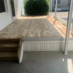 Before pic of Patio remodel
