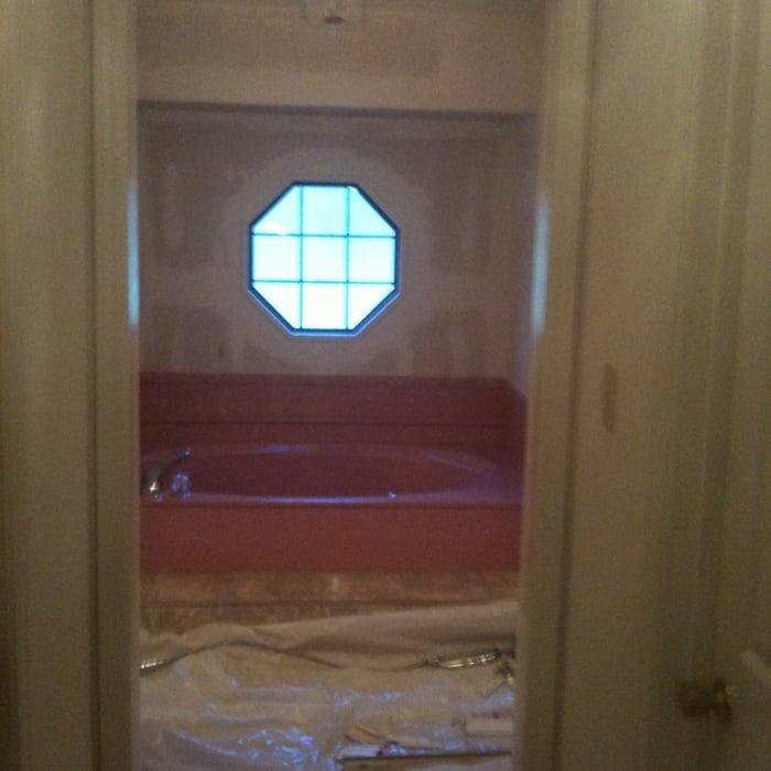 Bathroom before
