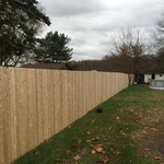 Dog Eared Cedar Privacy Fence