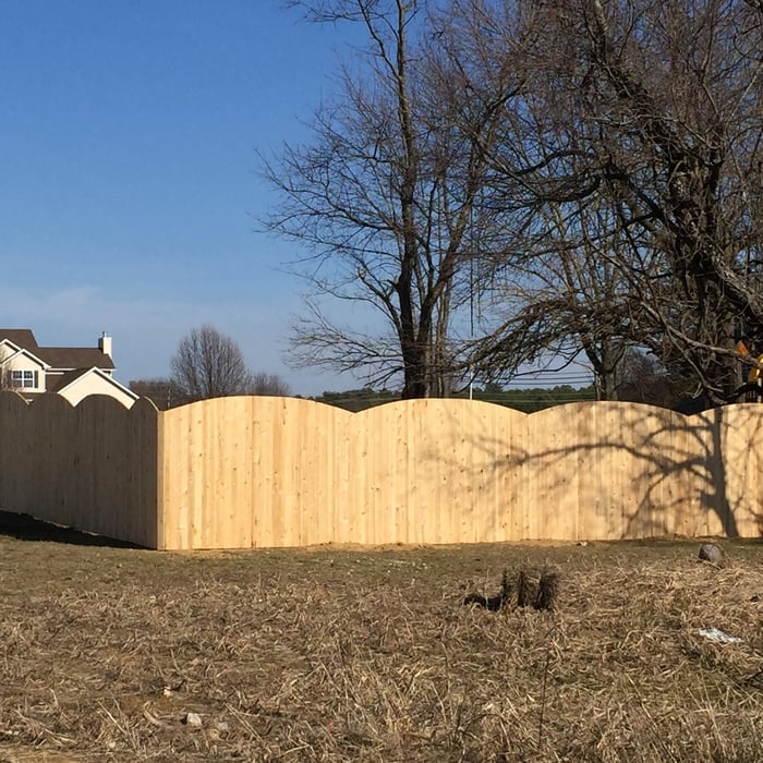 Convex Cedar Fencing