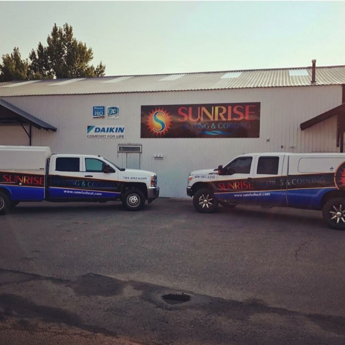 Sunrise Heating & Cooling Fleet