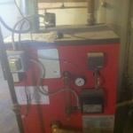 install of a 90.000 btu boiler