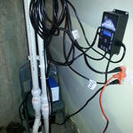 New duplex controler with high water alarm