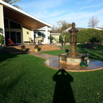 Outside patio