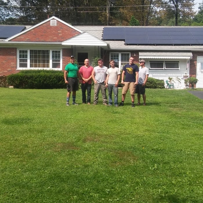 Roof Mount in Brunswick, NY
