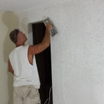 Texturizing drywall