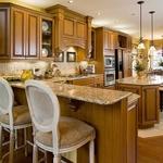 Kitchen lighting.