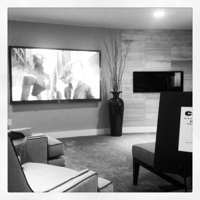 Theater and family rooms