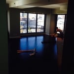 Diagonal in Diningroom