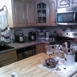 New Cabinets installed in new Home