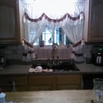 Andersen Sliding Glass Window Above Sink