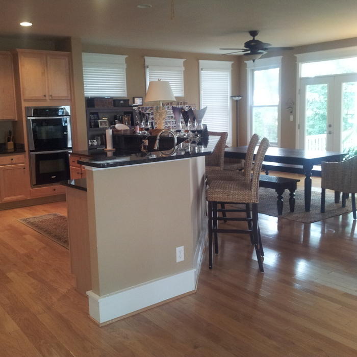 Perfect shiny wood floors