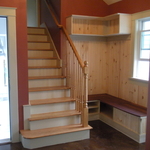 mud room / entry to bonus room