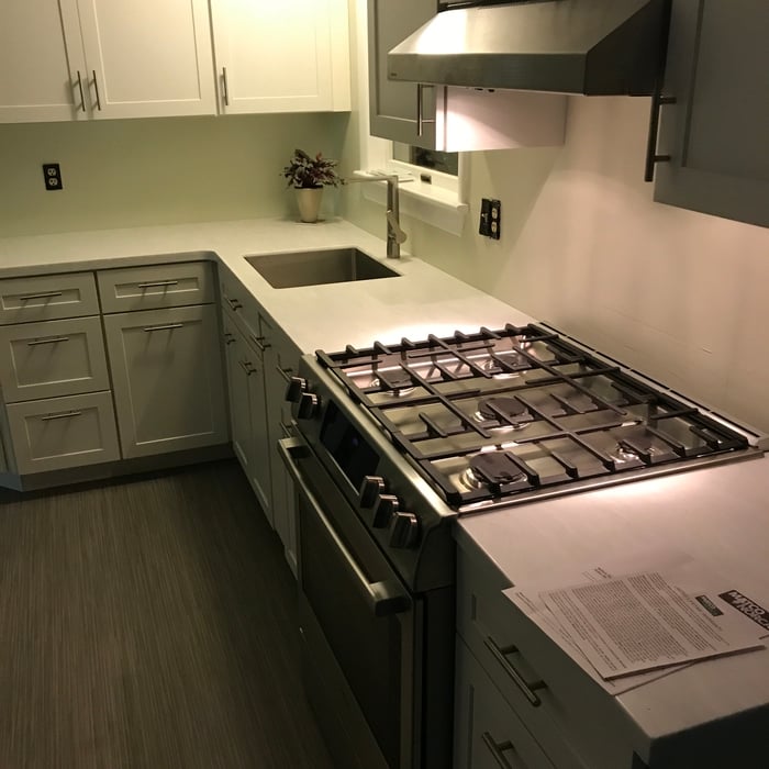 Sink and stove