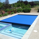 Rectangle Pool & Spa with safety auto cover