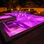 Geometric Gunite Pool