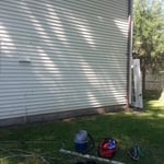 Wall where door will be installed