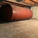 Old basement tank