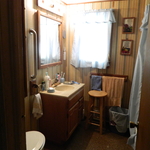 bathroom before