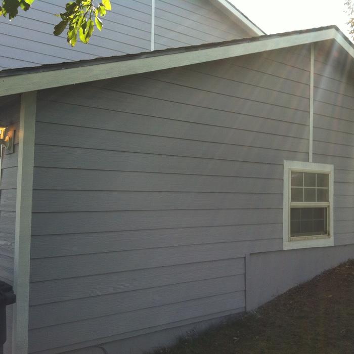 End of the house