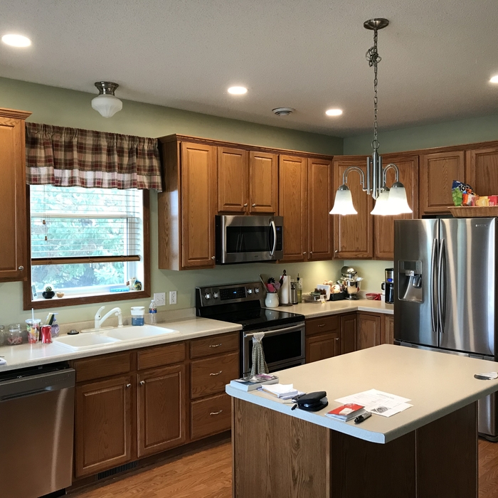 Kitchen Lighting After