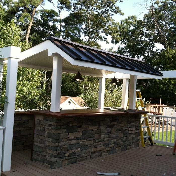 outside bar lighting