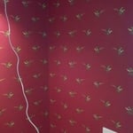 Red Custom Wall Paper